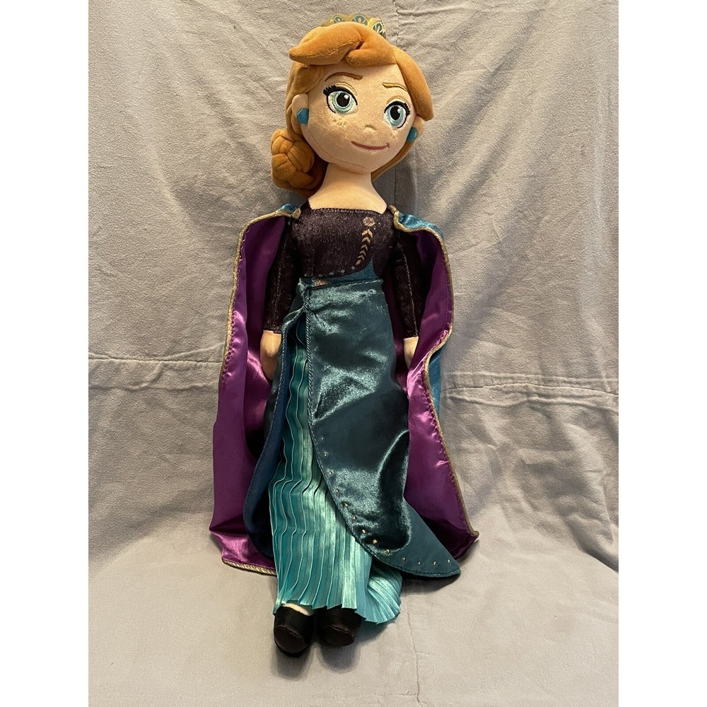 Walt Disney Frozen II Stuffed Animal Plush Toy Coronation Anna 18"